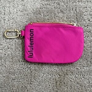 Lululemon Pink Coin Pouch